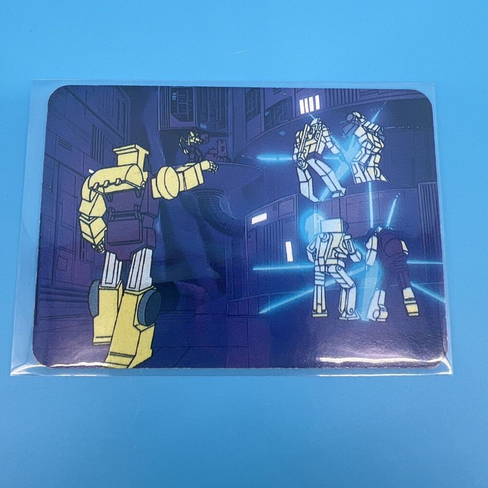 1985 Hasbro Transformers Action Trading Card #172 A Constructicon Converter